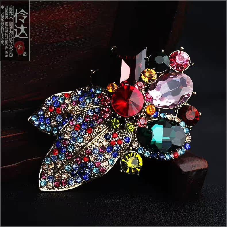 Broche femme LINGLADY en Zircon diamant - Ref 1174433 Image 10