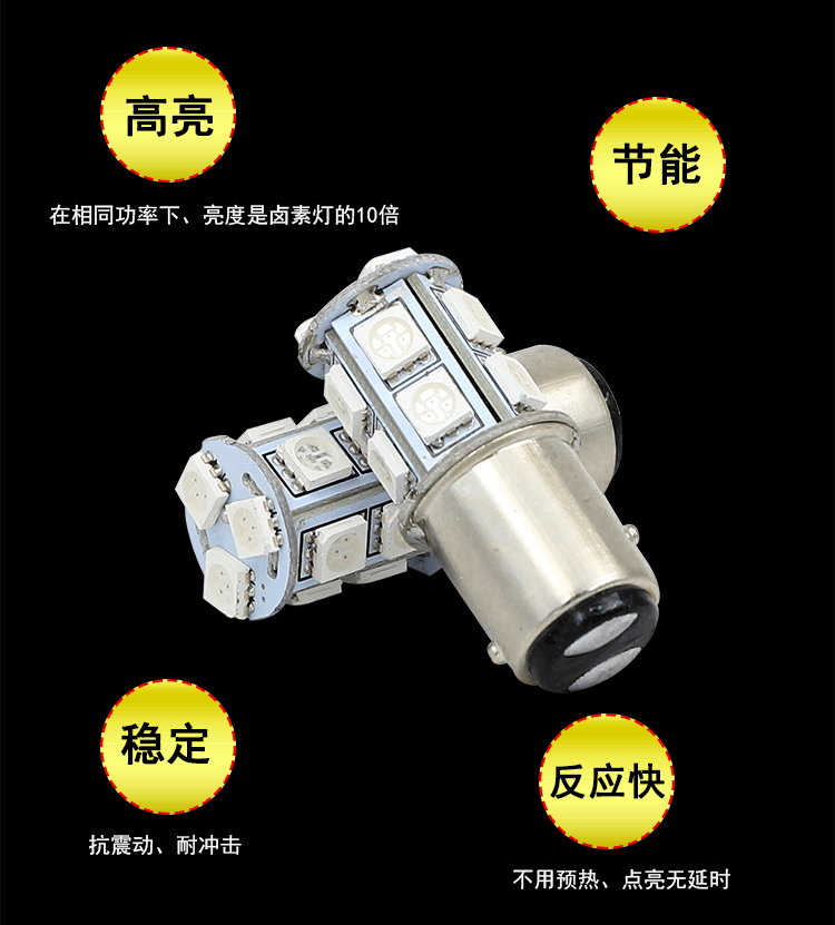 Xe máy tay ga nhấp nháy đèn phanh LED tín hiệu xe điện sửa đổi phía sau đèn hậu 12 v ánh sáng nhấp nháy pha đèn xe dream