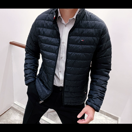 TOMMY HILFIGER Демисезонный водонепроницаемый удерживающий тепло пуховик, повседневная куртка
