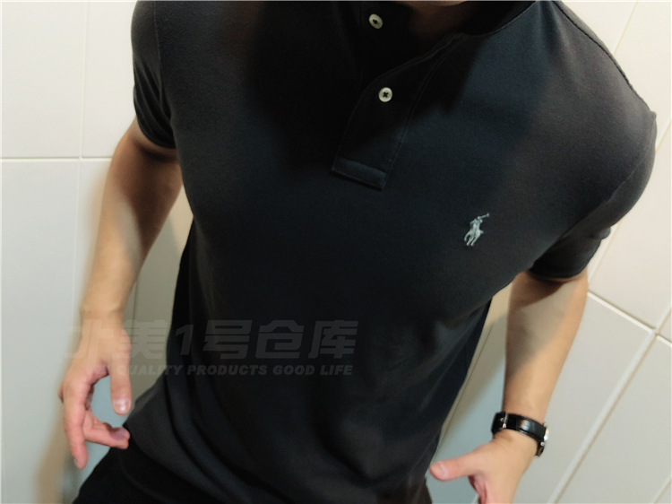 Polo ralph lauren nam polo mới áo sơ mi ngắn tay ngựa tiêu chuẩn phiên bản mỏng RM4-1