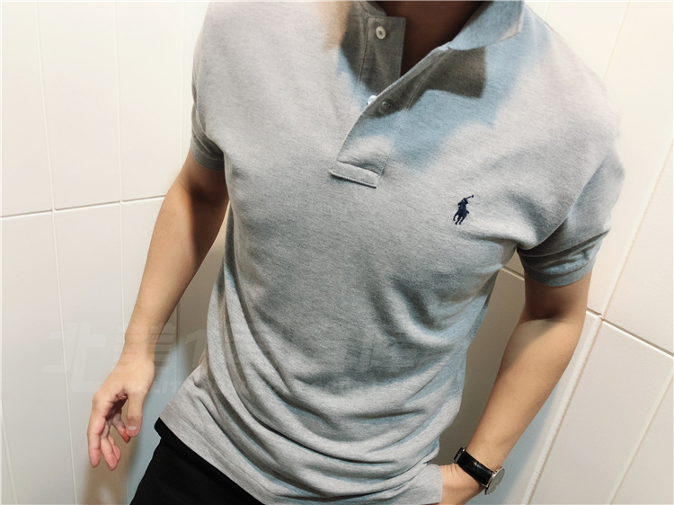 Polo ralph lauren nam polo mới áo sơ mi ngắn tay ngựa tiêu chuẩn phiên bản mỏng RM4-1