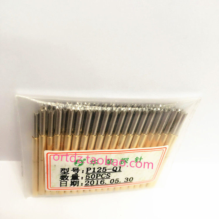 P125-Q1 Huarong Probe Straight-on-claw Test Needle 2 0mm Spring Electronic Pending Needle Quality Assurance