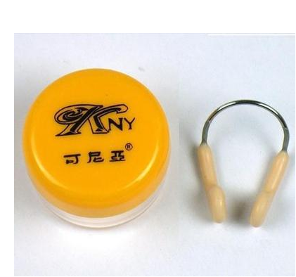 Konya swimming nose clip silicone nose clip swimming without water wire nose clip