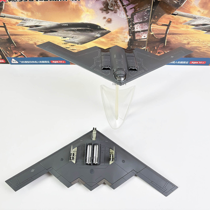 1:200 U.S. Military B-2A Stealth Bomber B2A Alloy Military Aircraft Model Ornament Collection Toy 1:200 U.S. Military B-2A Stealth Bomber B2A Alloy Military Aircraft Model Ornament Collection Toy