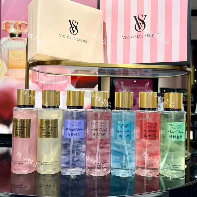 Authentic In-Stock Victoria's Secret Fragrance Spray Moisturizing Eau De Toilette Water Kiss Velvet Petals Authentic In-Stock Victoria's Secret Fragrance Spray Moisturizing Eau De Toilette Water Kiss Velvet Petals