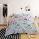 Bộ khăn trải giường bằng vải cotton đan chéo bốn mảnh vào mùa xuân và mùa hè và vỏ chăn ga gối đệm giường đơn và đôi 1,5 / 1,8m - Bộ đồ giường bốn mảnh