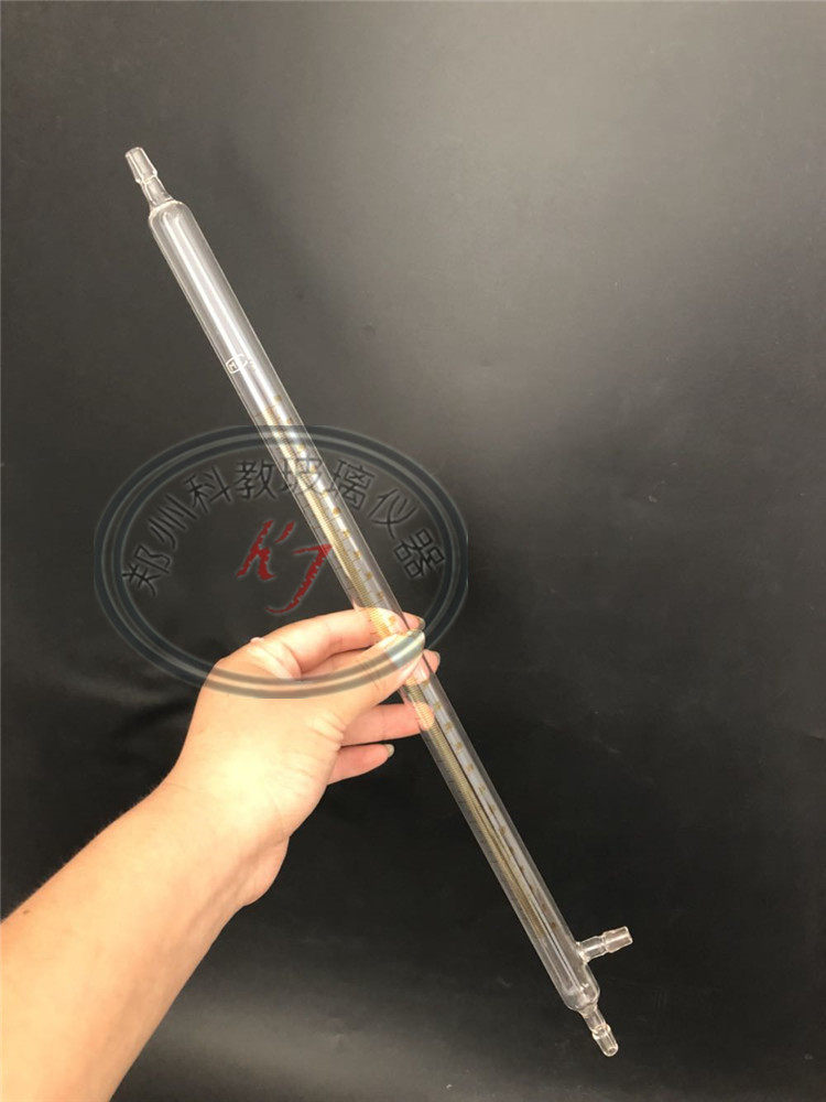 皂膜流量计50ml直管式刻度分度0.2ml两头都可连接胶管100ml现货