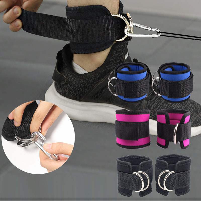 Leg Hip Strength Training Gantry bullet resistance Tension Rope Band Instrumental Fitness Foot Ring Fitness Ankle Strap Foot Buckle Accessories-Taobao