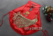 Clearance China Suzhou silk classical handmade buckle Peacock three-dimensional pattern embroidered charm sexy underwear belly pocket