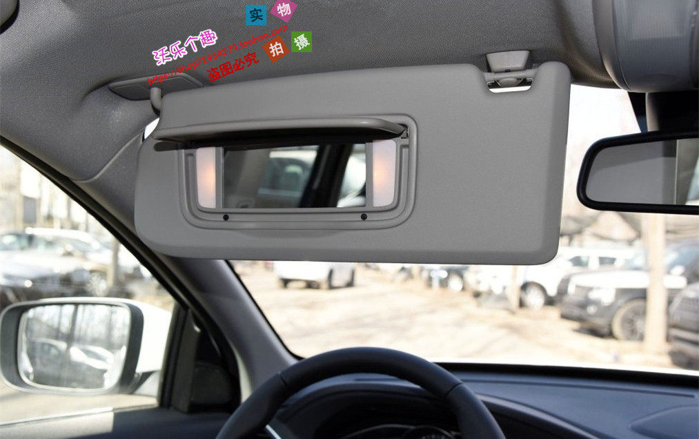Suitable for VolvoXC60 visor cosmetic mirror XC60 visor mirror shading bezel sunscreen