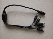 Monitor a tug of five power cord One in five out of 1 minute 5DC connection line 1 minute 5 concentrated power supply connector line