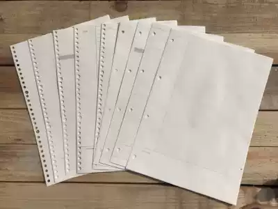 A4 loose-leaf paper Double Core 4-hole postgraduate entrance examination dedicated Cornell McKinsey Square Accenture inner page 100g thickness