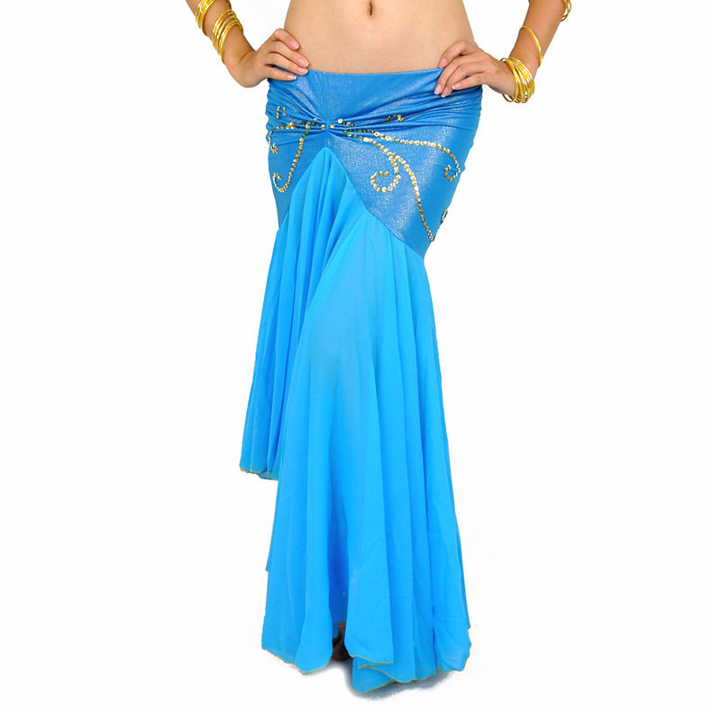 New belly dance dress Belly Dance Dress Indian Dance Dress Seconds Kill Sexy Fish Tail Dress Belly Dance Down-Taobao