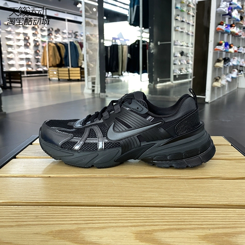 Nike Men's New V2K Run Black Warrior Retro Sports Casual Running Shoes Hj4497-001-100