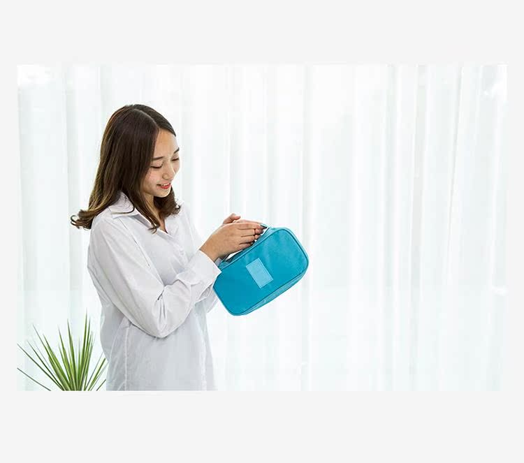 Du lịch gấp không thấm nước áo ngực túi lưu trữ đồ lót quần lót vớ hộp lưu trữ nhà xách tay vải hoàn thiện túi túi du lịch kéo