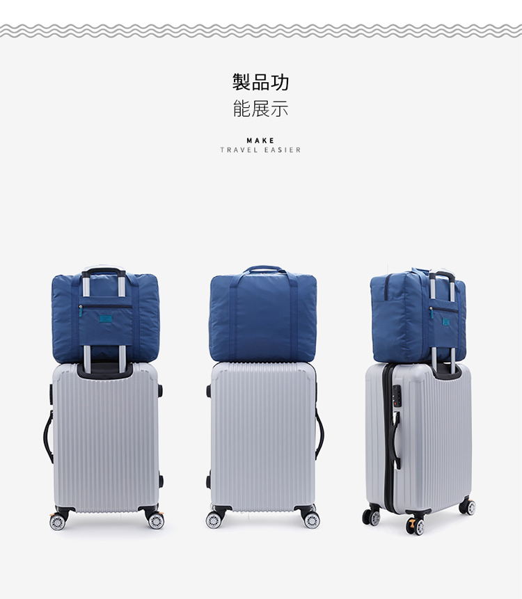Xe đẩy vali du lịch gấp không thấm nước túi hành lý xách tay khoảng cách ngắn thuận tiện công suất lớn nam và nữ túi nội trú túi du lịch lv nữ