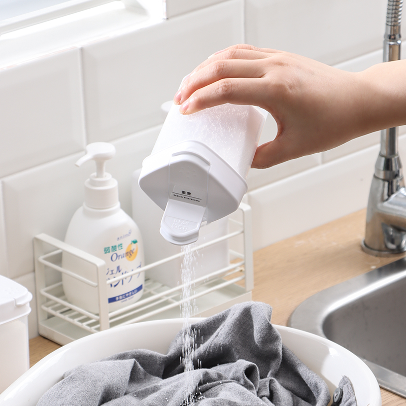 Japan LEC powder storage bottle citric acid powder small soda with dosing powder tank metering split air bottle box-Taobao