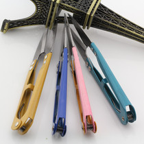 9 9 Cross-stitch special tools U-shaped scissors Colored yarn scissors Special spring scissors for thread cutting