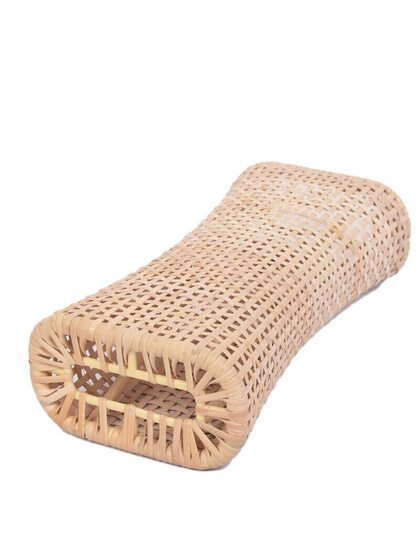 新款竹枕头成人男夏季薄低枕凉席硬藤枕凉爽透气枕头天然真藤枕