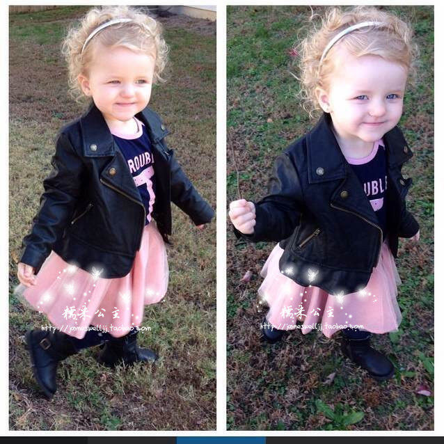 Blouson enfant en cuir PU - Ref 2159502 Image 31