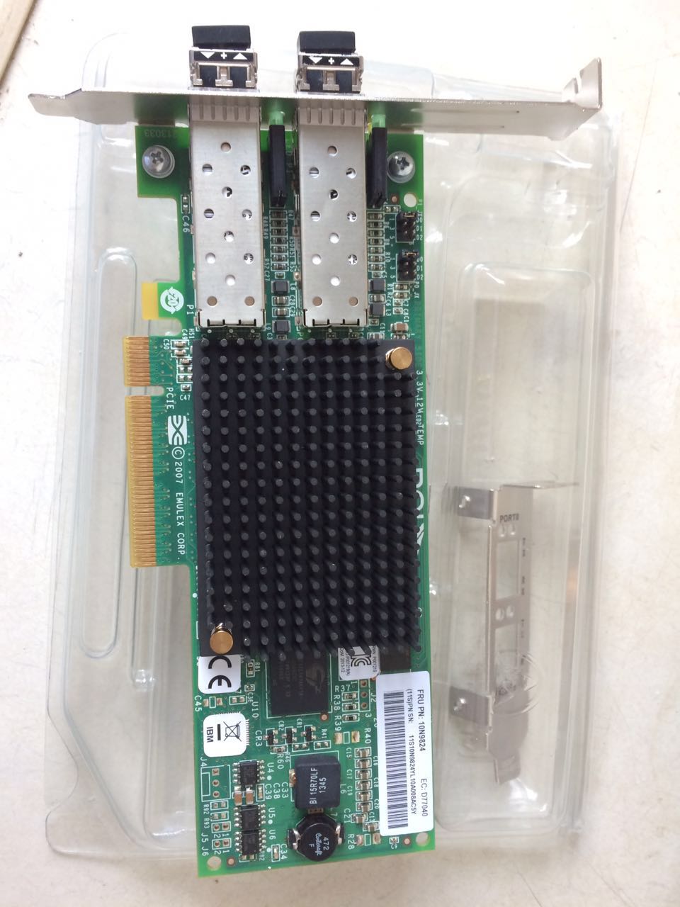 IBM 42D0494 42D0496 X3650M5 M4 8G FC HBA card LPE12002