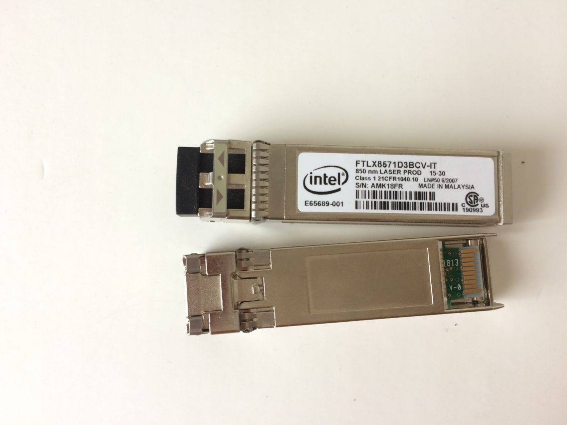 INTELE10GSFPSR 10 Gigabit multimode module FTLX8571D3BCV-IT Intel network card dedicated