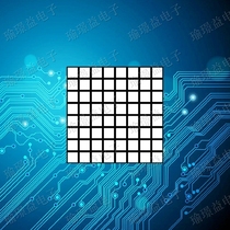  LED dot matrix module F3 0 8*8 square dot matrix module Red 12288BS factory direct sales Quality assurance