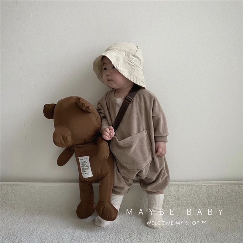 South Korea Ins Child Package Cute Cartoon Small Bear Diagonal Satchel Fashion Single Shoulder Large Capacity Nursery School Bag