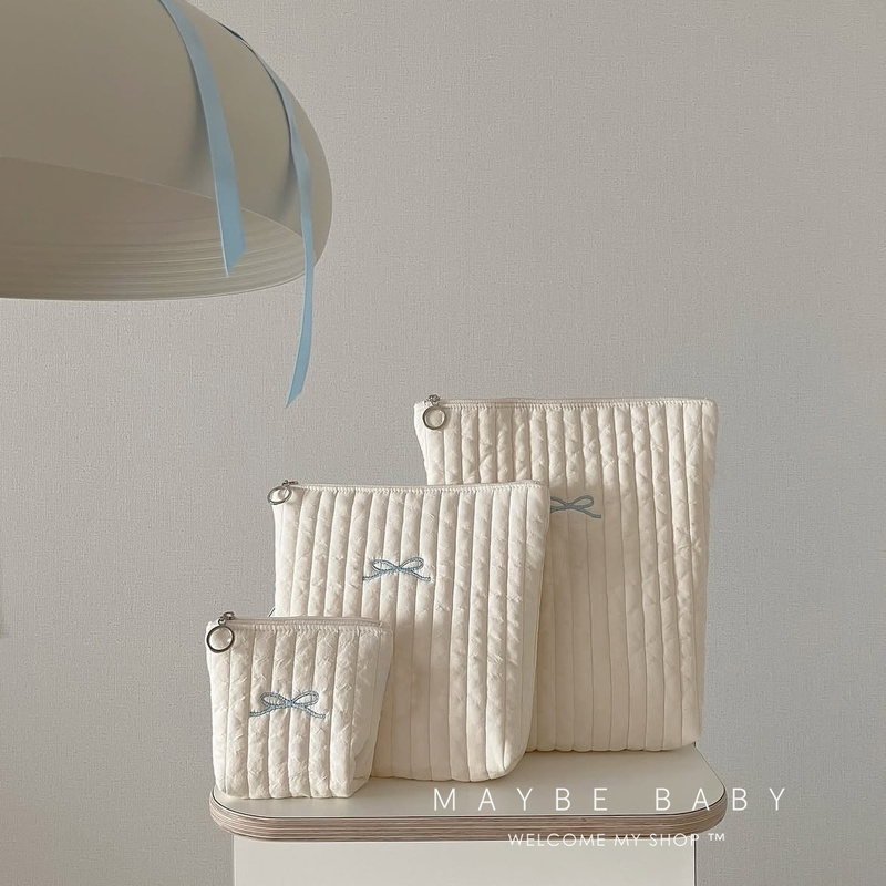 Korea ins Baby Diaper Storage Bag Large Capacity Bottle Diaper Bag Baby Clothes Packing Storage Bag