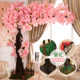 Artificial Tree, Fake Cherry Blossom Tree, Large Indoor Decoration, Hotel, Pastoral Living Room, Wedding Floral Arrangement, Plant, Peach Tree
