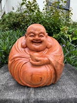 Flowers Pear Wood Müller Root Sculpture Pendulum good allegory Gift Wood Carvings Handicraft solid wood Hand Engraving High 41 Long 40