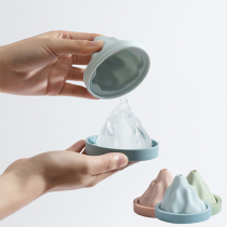 Iceberg Ice Cubes Molds Home Nets Red Creative Ice Creators Commercial Homemade Whisky Big Ice Cubes of Silicone Ice