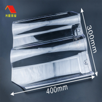 Oblique bright tile Sunshine board transparent solid endurance panel daylighting awning soundproof sunshade room plexiglass greenhouse