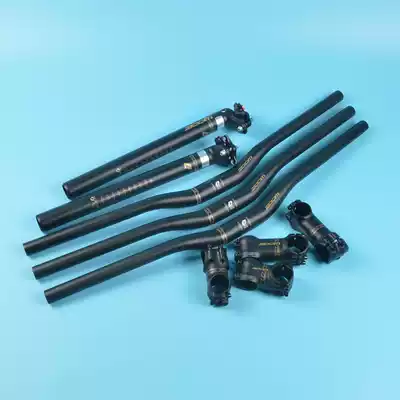 Taiwan ZOOM 31 8 mountain bike road bike handle set three-piece size swallow handle seatpost seat rod handle stand