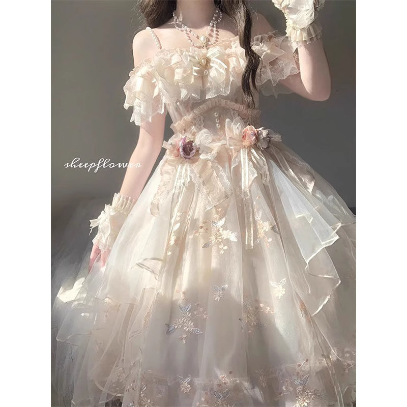 洛丽塔花嫁洋装,演绎大小姐的浪漫时刻👸-lolita洛丽塔连衣裙-淘宝好物网