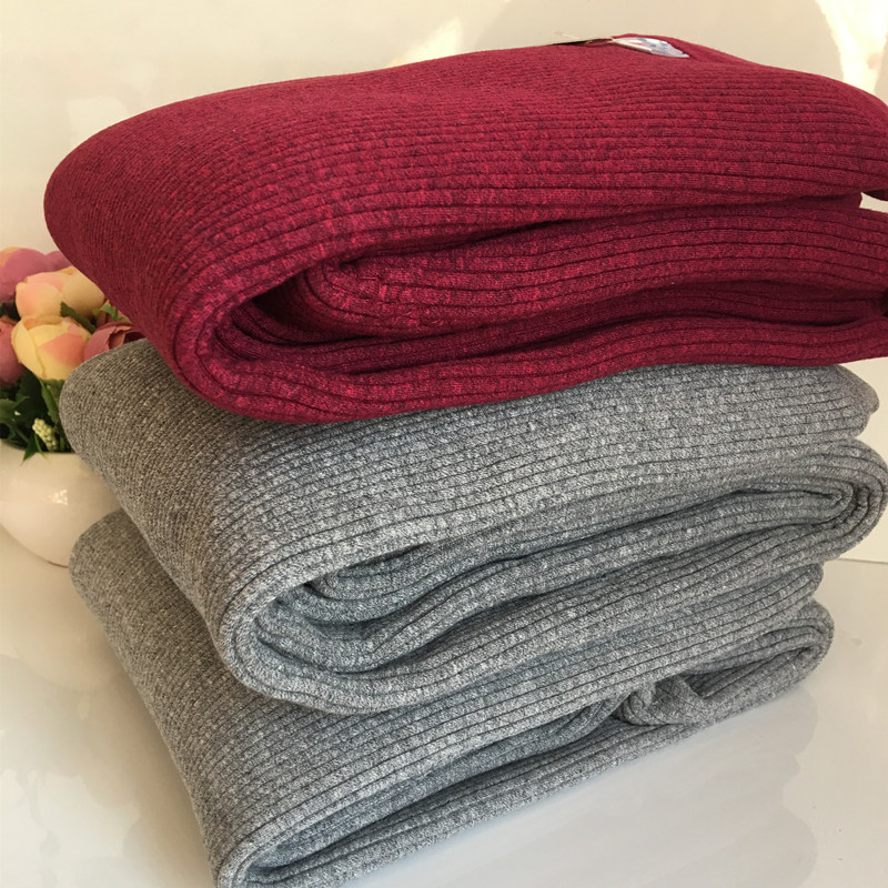 Chất liệu cotton mùa thu và mùa đông co giãn cao có đệm nhung ở đầu gối Quần nhiệt nam và quần ấm áp quần đáy quần quần giữ nhiệt trẻ em