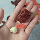 仿真 Модель Wolfberry модель крупного зерна фруктовый изюм Red Date Date Lotus Seeds украшения украшения игрушки игрушки