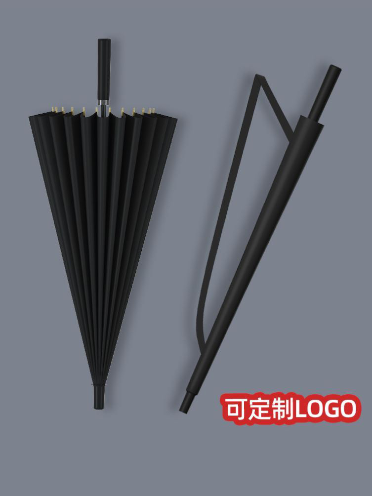 Large Umbrella Large Number Reinforced thickened Anti-wind Home Large Number Advanced sensation Manual section Male 2021 new long handle
