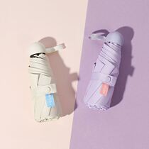 Sun umbrella female sunscreen Anti-UV 2021 new student umbrella for special sunny and rainy umbrella High level