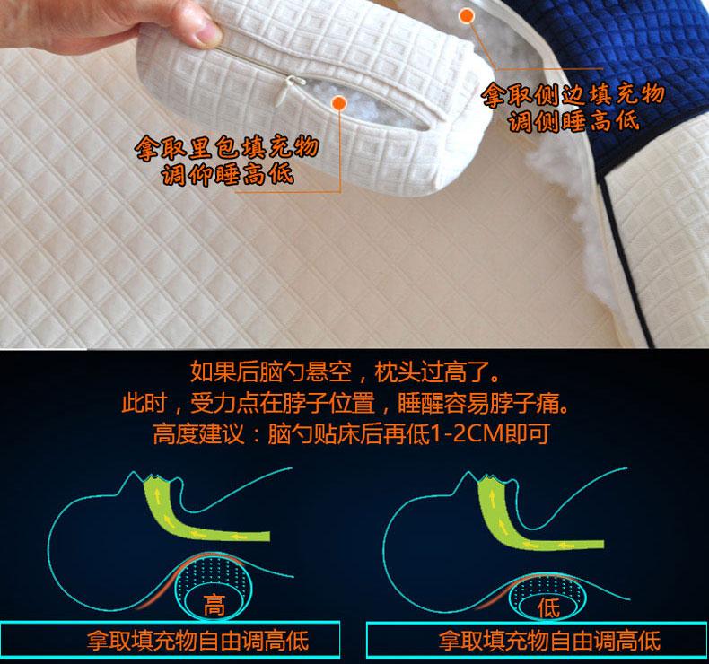 Cổ tử cung sửa chữa đốt sống cổ tử cung Điều trị đặc biệt đốt sống cổ đau đốt nóng điều chỉnh lực kéo xi lanh gối cao và thấp gối gối goi chu u