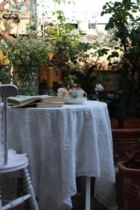 Handmade custom lace scarf original handmade cotton tablecloth still life shooting props (second store props shop)