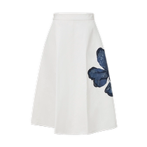 (Artist Inspiration) Masfiel 2024 Summer New Fashion Pattern Print A-Type Skirt for Women