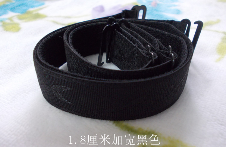 Dây đeo đồ lót co giãn màu rắn Điều chỉnh áo ngực rộng 1,5 1,8cm với dây đai đồ lót đồ lót phụ nữ