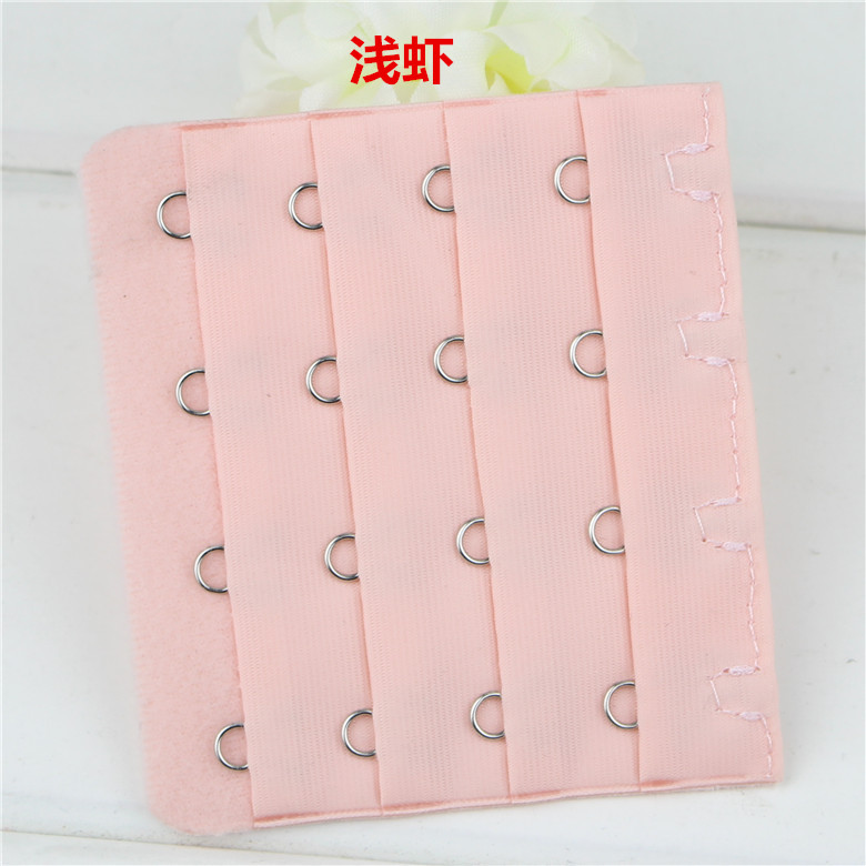 Bốn nút áo ngực mở rộng khóa đồ lót dài khóa lại khóa điều chỉnh khóa cộng với bốn ngực kết nối áo ngực khóa khóa ao lot