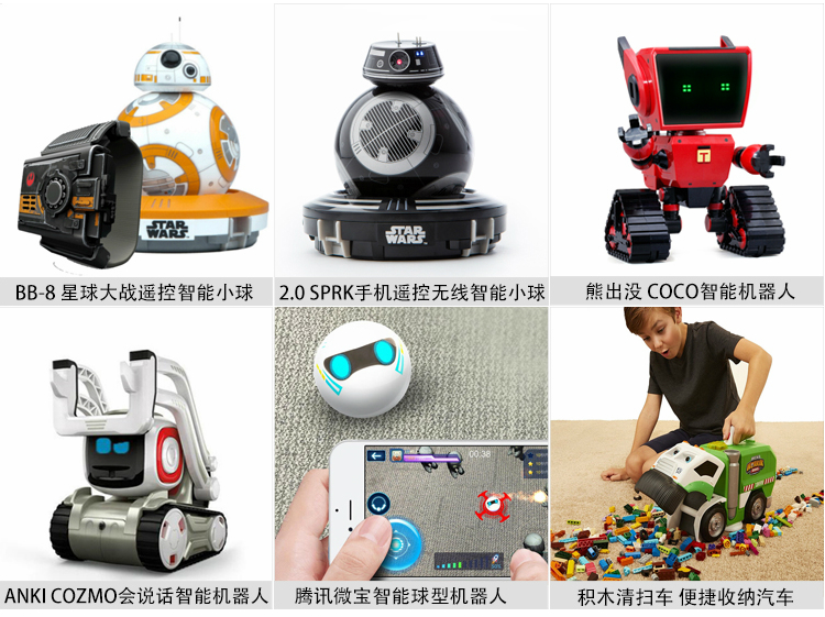 Tencent Weibao thông minh bóng robot lập trình Bluetooth điều khiển từ xa điện đồ chơi trẻ em chàng trai và cô gái quà tặng