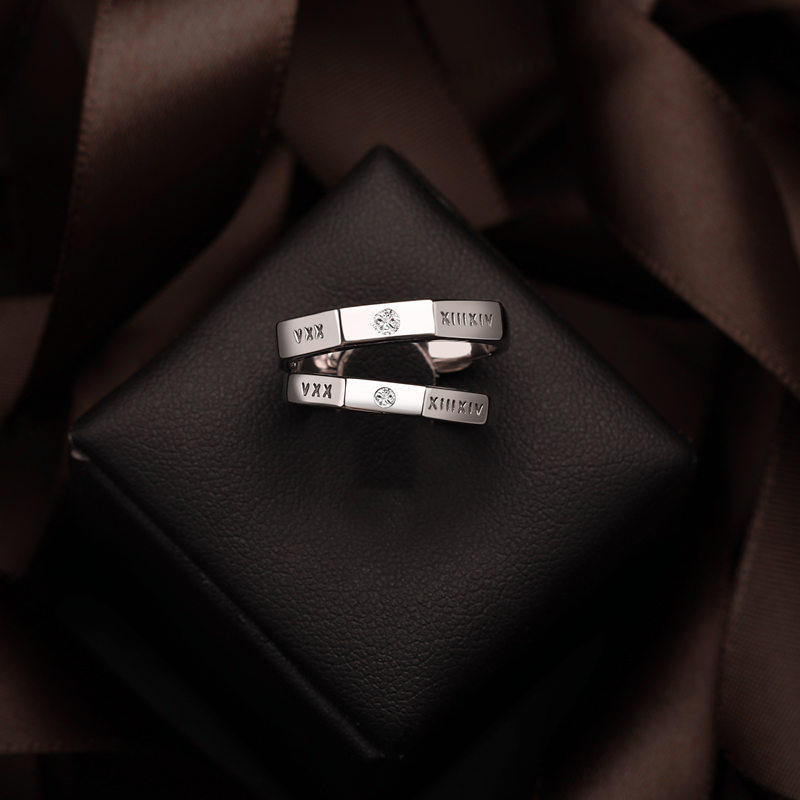 Bague mixte en Argenterie - Ref 3086232 Image 1