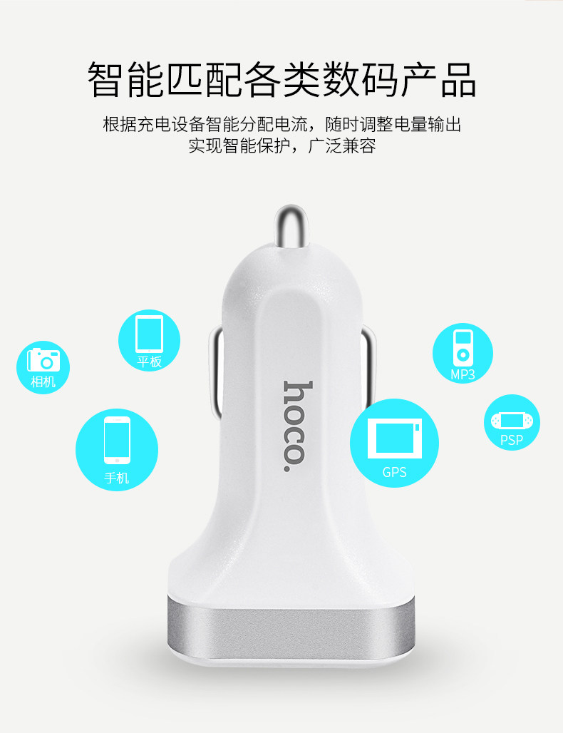 chargeur HOCO 3.1A, 3A - Ref 1301172 Image 13