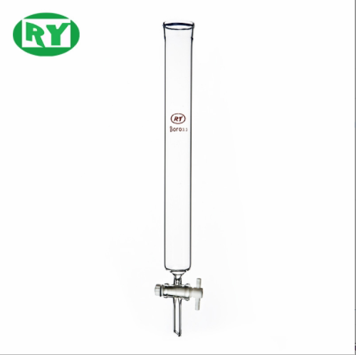 标准四氟节门层析柱 柱子过滤柱 200 300 450 500 mm