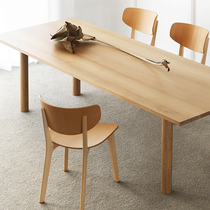 Nordic Solid Wood Desk and Chair Combined Simple Modern Household Desk Student Student Student Student Writing Table