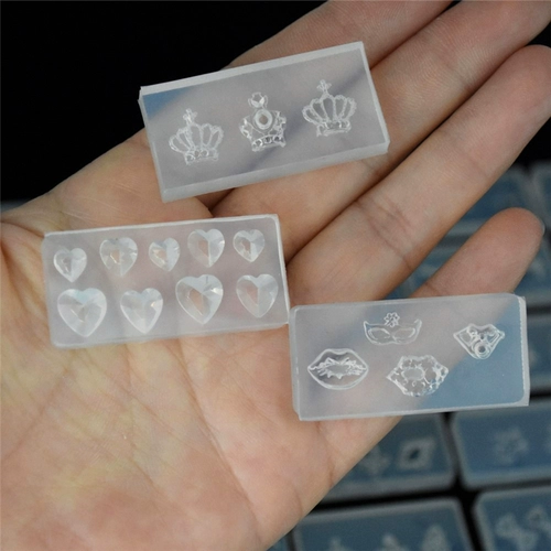 Украшение для ногтей, накладные ногти, силиконовая форма, трехмерный шаблон с бабочкой, DIY, с драгоценным камнем, в цветочек